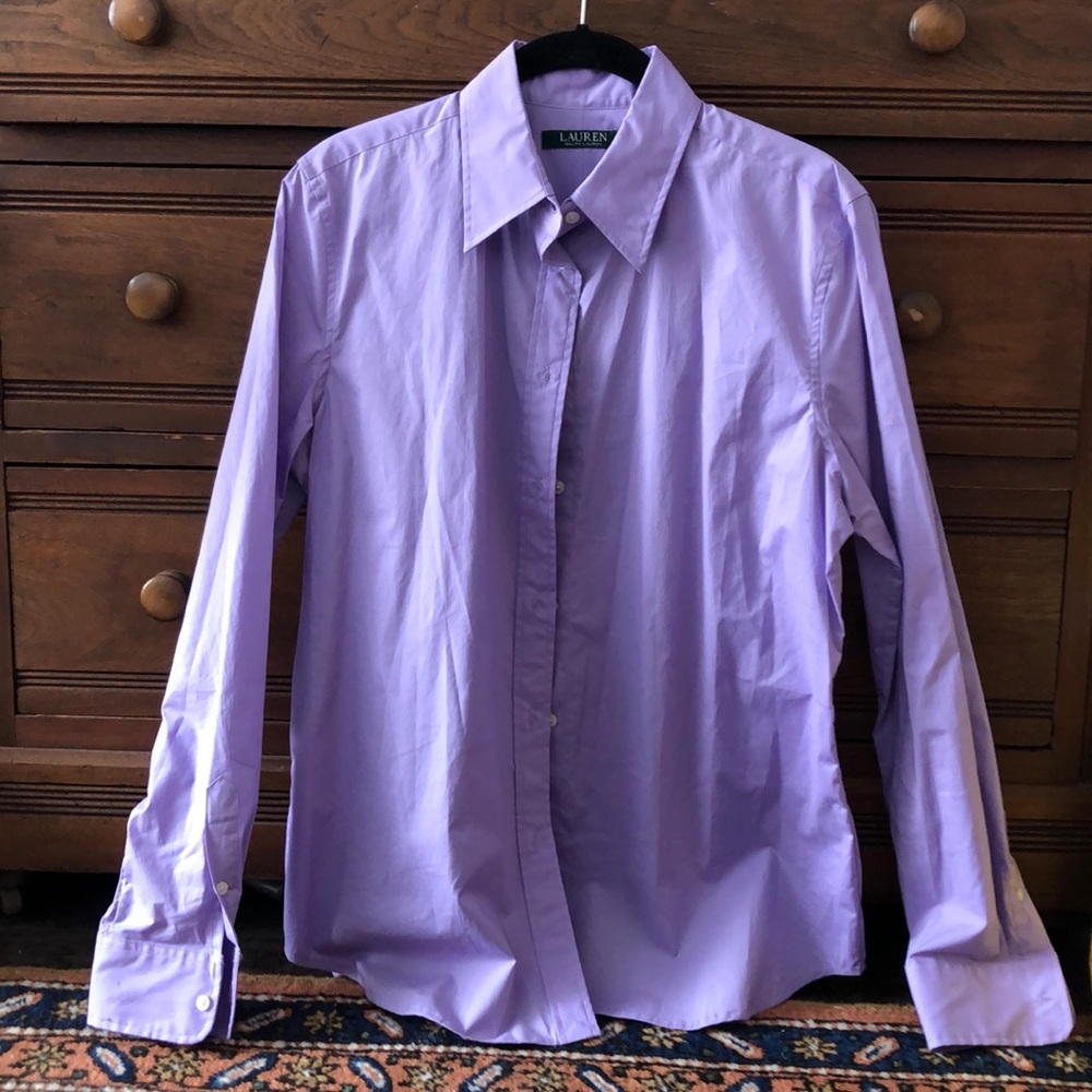 Lavender Ralph Lauren Shirt
